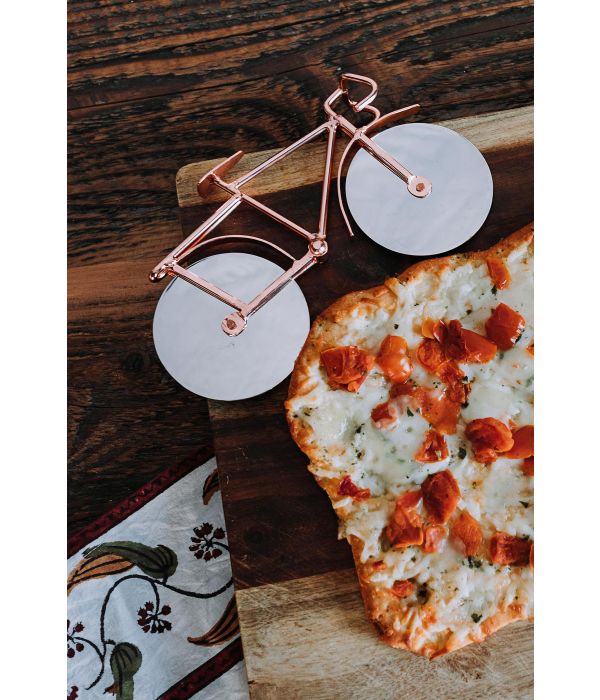 Ten Thousand villages Bicycle Pizza Cutter